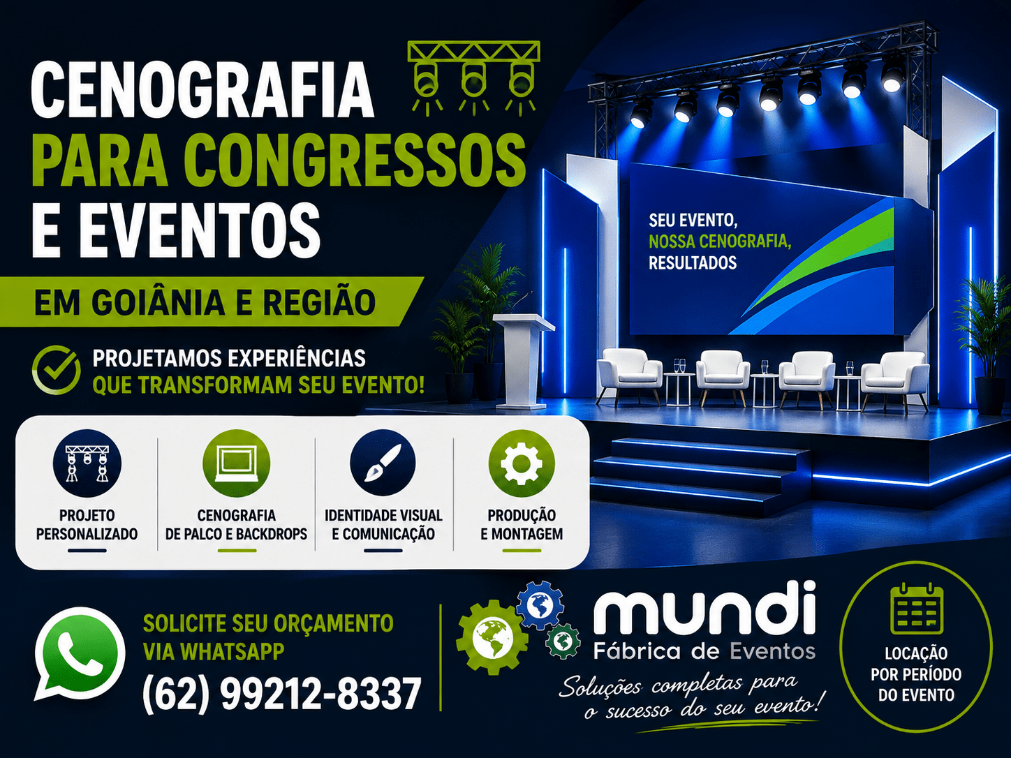 Prestação de Serviço Cenografia Goiânia